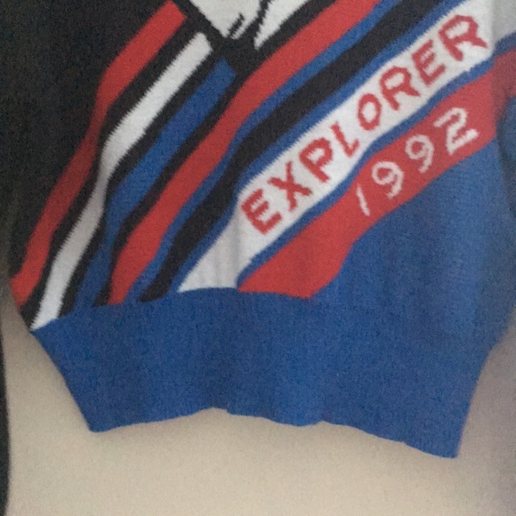 Well Worn L vintage inspired NASA knit sweater - Picture 7 of 10